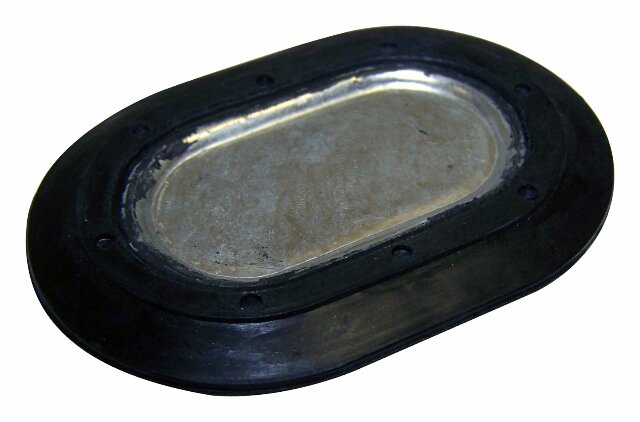 Jeep Metal Black Floor Pan Plug - 55360966AA steel