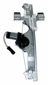 Left Rear Window Regulator for 2005-2010 Jeep WK Grand Cherokee - 55394229AG steel black