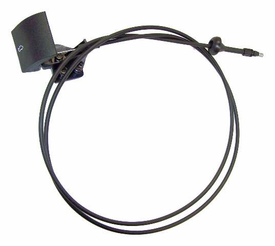 Jeep Steel Black Hood Release Cable - 55394495AB