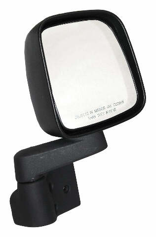 Jeep Plastic Black side mirror assembly - 55395060AB