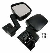 Jeep Metal Black side mirror assembly Set - 55395060K