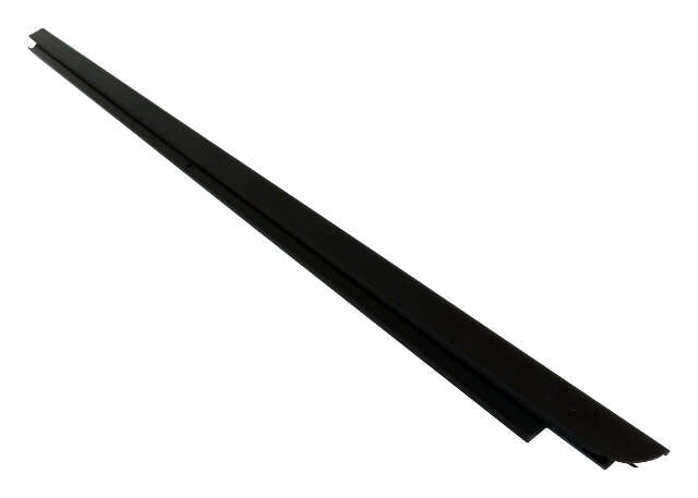 Jeep Metal Black Door Glass Weatherstrip - 55395269AD steel