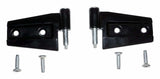 Jeep Aluminum Black Door Hinge Kit - 55395384K steel