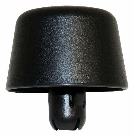 Crown Automotive - Rubber Black Hood Bumper - 55395650AD