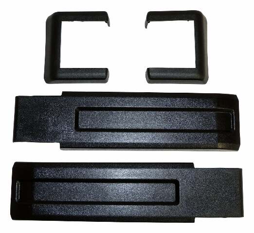 Fits 2007-2018 Jeep Wrangler JK Wrangler Tailgate Hinge Cover Set -55397091K-CRN