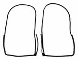 Fits 2011-2021 WK Grand Cherokee; Door Weatherstrip Set -55399214K-CRN