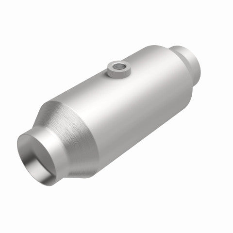 MagnaFlow universal catalytic converter 2.5 inch inlet/outlet stainless steel CARB compliant 5551356