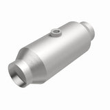 MagnaFlow universal catalytic converter 2.5 inch inlet/outlet stainless steel CARB compliant 5551356