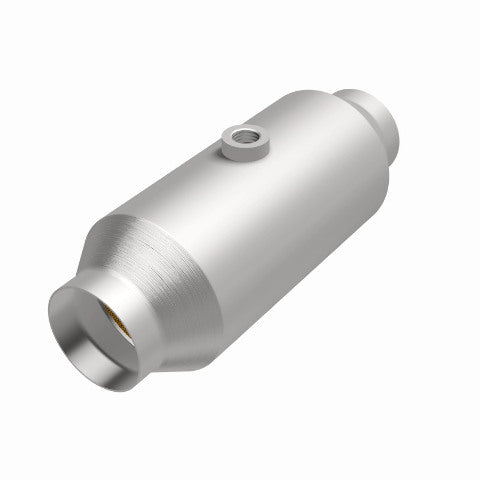 MagnaFlow universal catalytic converter 2.5 inch inlet/outlet stainless steel CARB compliant 5551356