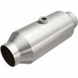 MagnaFlow universal catalytic converter 3 inch inlet/outlet stainless steel CARB compliant 5551359