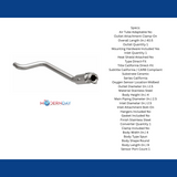 MagnaFlow direct-fit catalytic converter fits 2010-2012 Jaguar XF and Jaguar XFR, this and 2010 2012 Jaguar XF 5.0L stainless steel CARB compliant 5561300