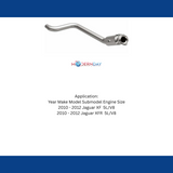 MagnaFlow direct-fit catalytic converter fits 2010-2012 Jaguar XF and Jaguar XFR, this and 2010 2012 Jaguar XF 5.0L stainless steel CARB compliant 5561300