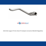MagnaFlow direct-fit catalytic converter fits 2010-2012 Jaguar XF and Jaguar XFR, this and 2010 2012 Jaguar XF 5.0L stainless steel CARB compliant 5561300