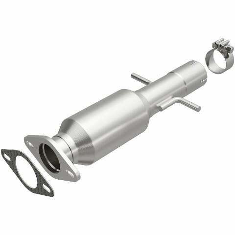 MagnaFlow direct-fit catalytic converter fits 2008-2010 Pontiac G6, 2008 Chevrolet Malibu, and additional vehicles and 2008 Chevrolet Malibu 2.4L stainless steel CARB compliant 557