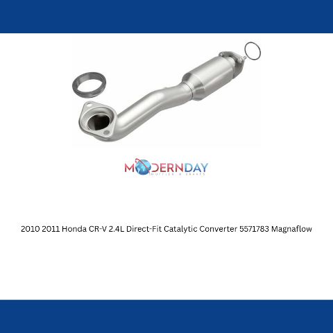 MagnaFlow direct-fit catalytic converter for 2010-2011 Honda CR-V 2.4L stainless steel CARB compliant 5571783