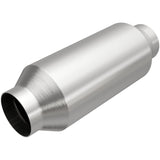 MagnaFlow universal catalytic converter 2.5 inch inlet/outlet stainless steel CARB compliant 5582406
