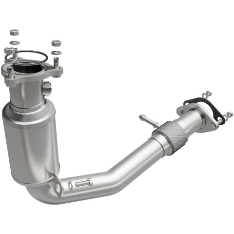 MagnaFlow direct-fit catalytic converter fits 2010-2016 Chevrolet Equinox, GMC Terrain, and additional vehicles and 2010- Chevrolet Equinox 2.4L stainless steel CARB compliant 5582