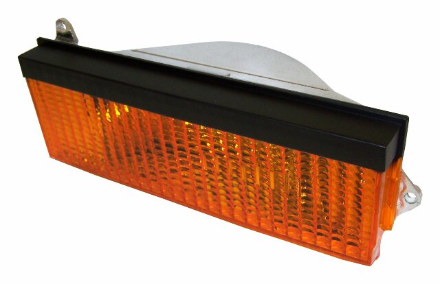 Plastic Amber parking light assembly - 56000852 black