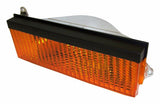 Plastic Amber parking light assembly - 56000852 black