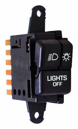 Jeep Metal Black headlight assembly Switch - 56003119