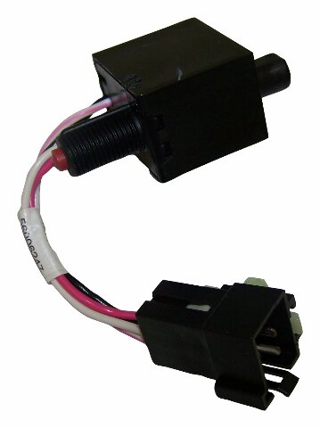 Jeep Plastic Black Brake Light Switch - 56006247 steel