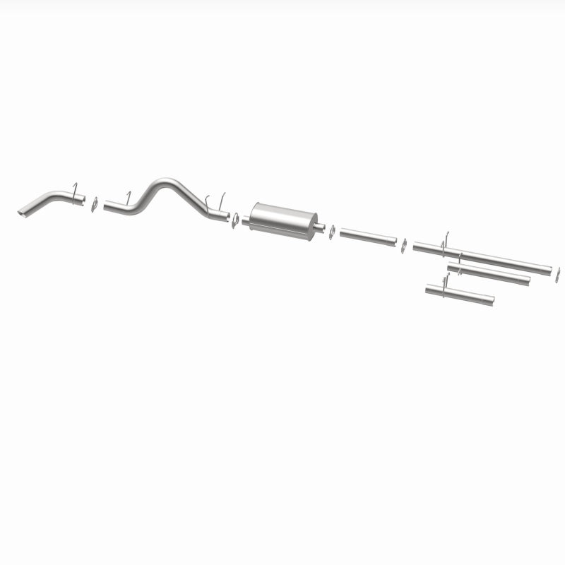 Fits 1998-2002 Dodge Direct-Fit Replacement Exhaust System 106-0028