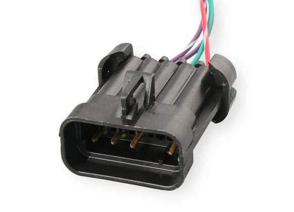 Holley performance fuel system component for Ford black
