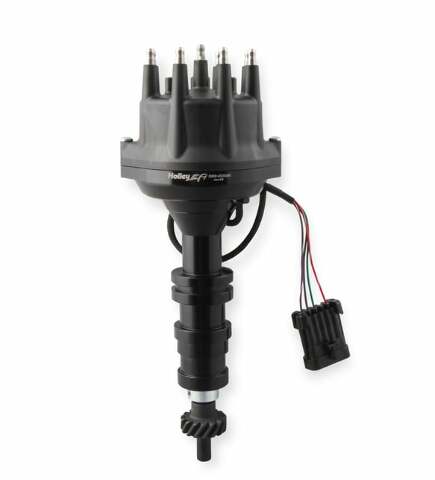 Holley performance fuel system component for Ford black