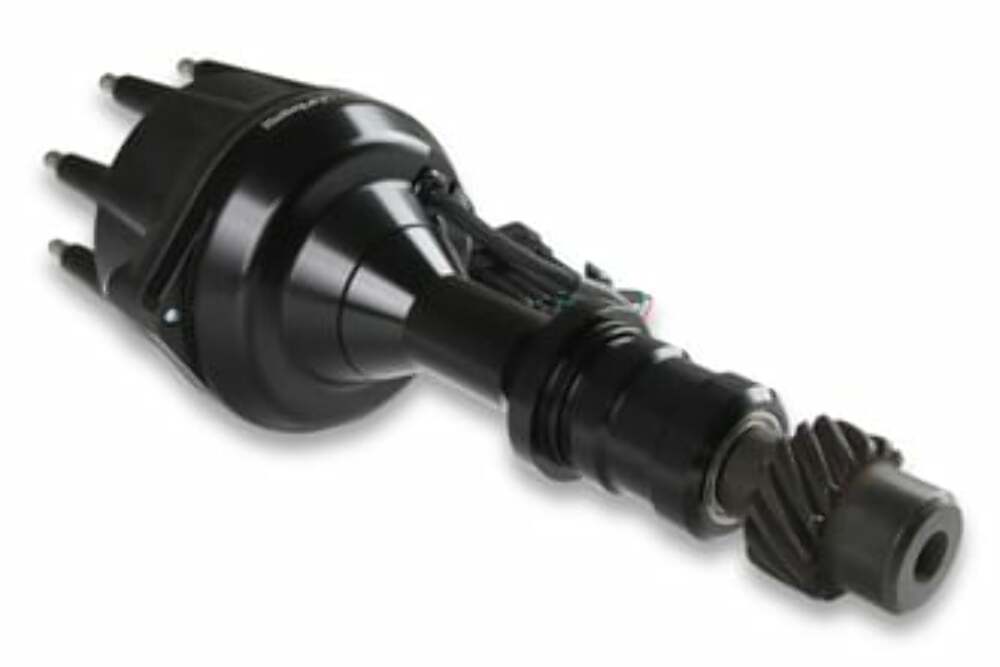 Holley performance fuel system component for Oldsmobile black