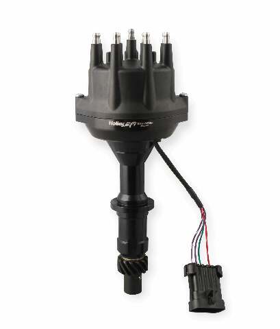 Holley performance fuel system component for Pontiac black
