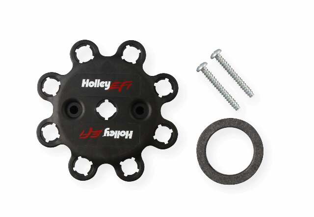 Holley performance fuel system component for Chrysler black