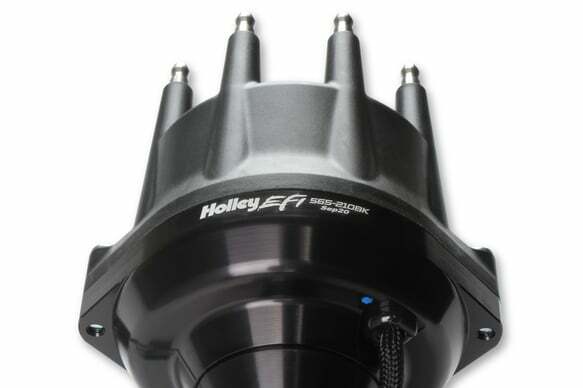 Holley performance fuel system component for Ford black