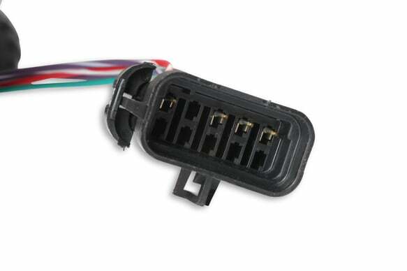 Holley performance fuel system component for Ford black