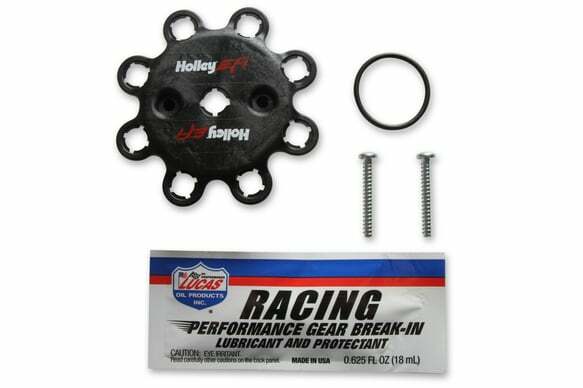Holley performance fuel system component for Ford black