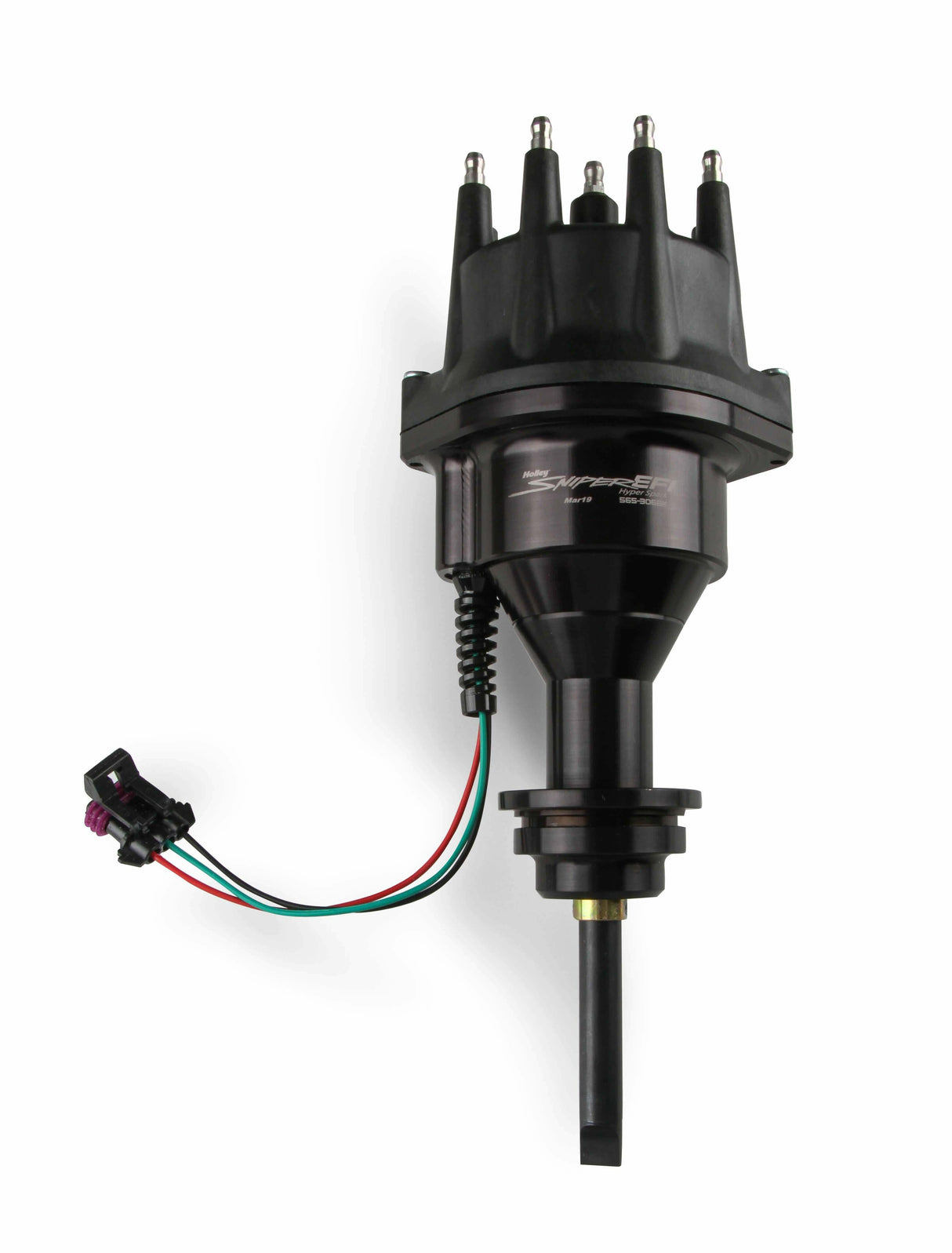 t Holley EFI 565-306BK Sniper EFI Hyperspark Distributor Holley Sniper EFI