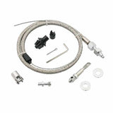 Mr. Gasket 5657 Stainless Steel Braided Throttle Cable Kit. 36 in cable 24 Sle