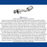 2009-2012 Nissan Sentra Direct-Fit Catalytic Converter 5671272 Magnaflow