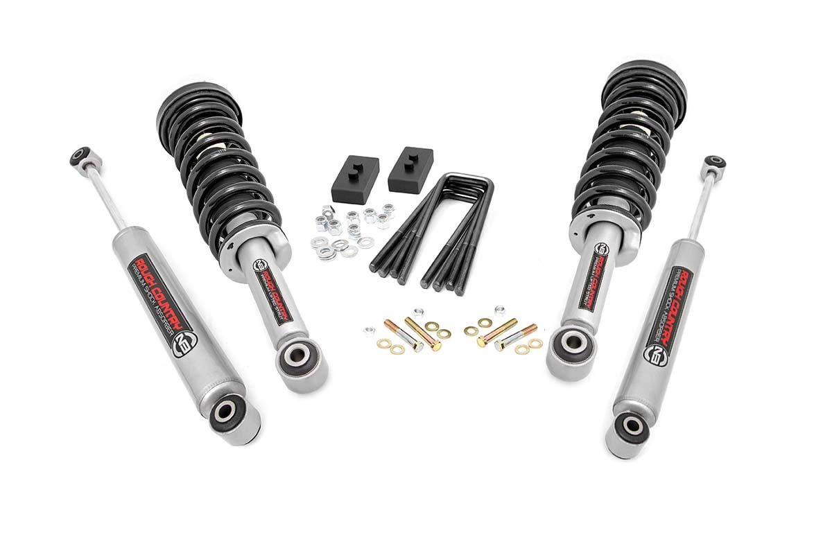 Fits Ford F-150 4WD (2021-2024) 2 Inch Lift Kit; N3 Struts/N3; 57131