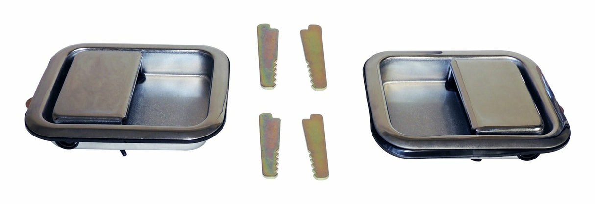 Vintage - Steel Chrome exterior door handle assembly Kit - 5758172K