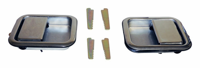 Vintage - Steel Chrome exterior door handle assembly Kit - 5758172K