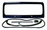Vintage - Rubber Black Windshield Frame Kit - 5758971K