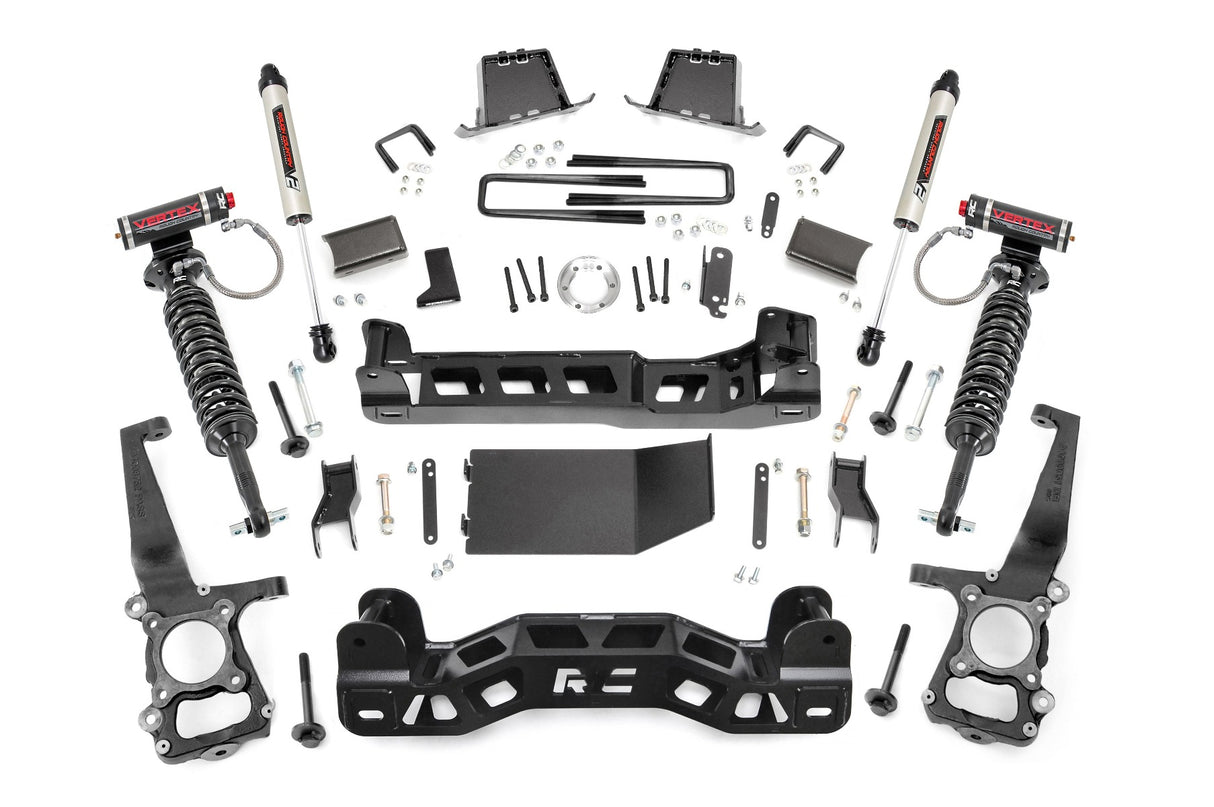 Fits Ford F-150 4WD (2011-2013) 6 Inch Lift Kit; Vertex/V2; 57657