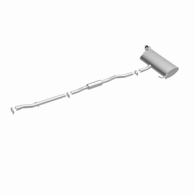 Fits 2007-2011 Jeep Direct-Fit Replacement Exhaust System 106-0463 aluminized steel