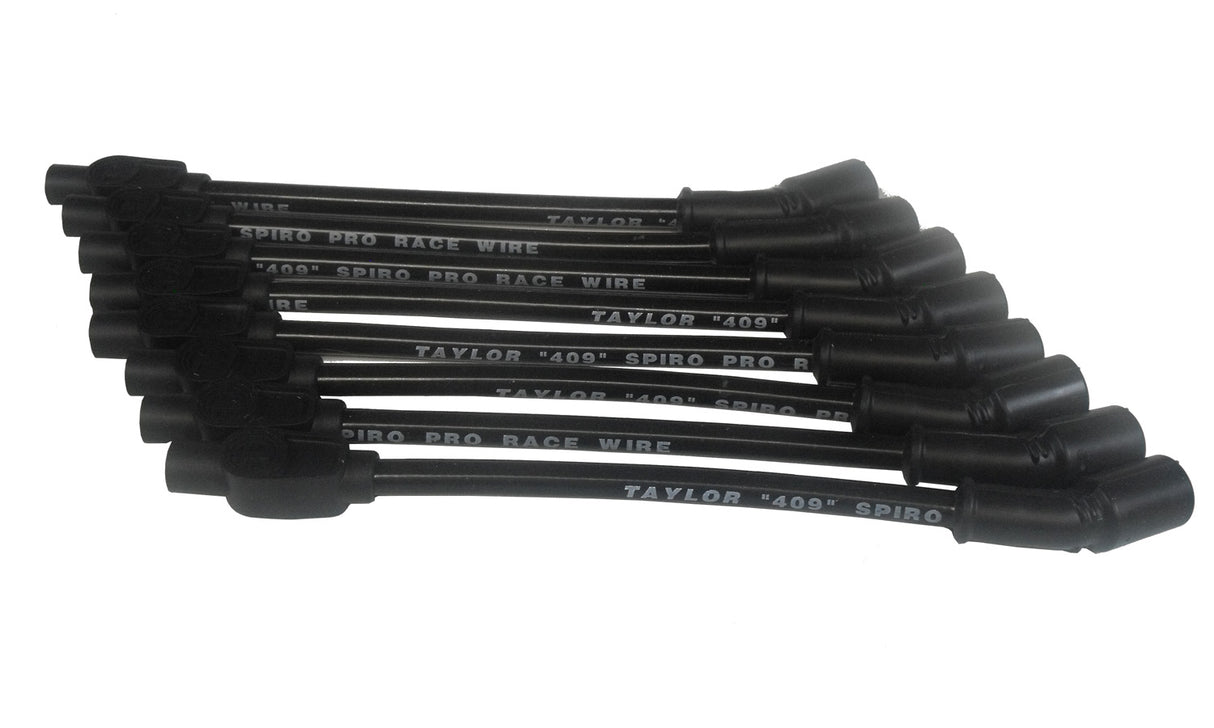 Spark Plug Wire Set Universal 10.4mm Silicone Spiro Pro 409 409 350 ohm/ft 79005