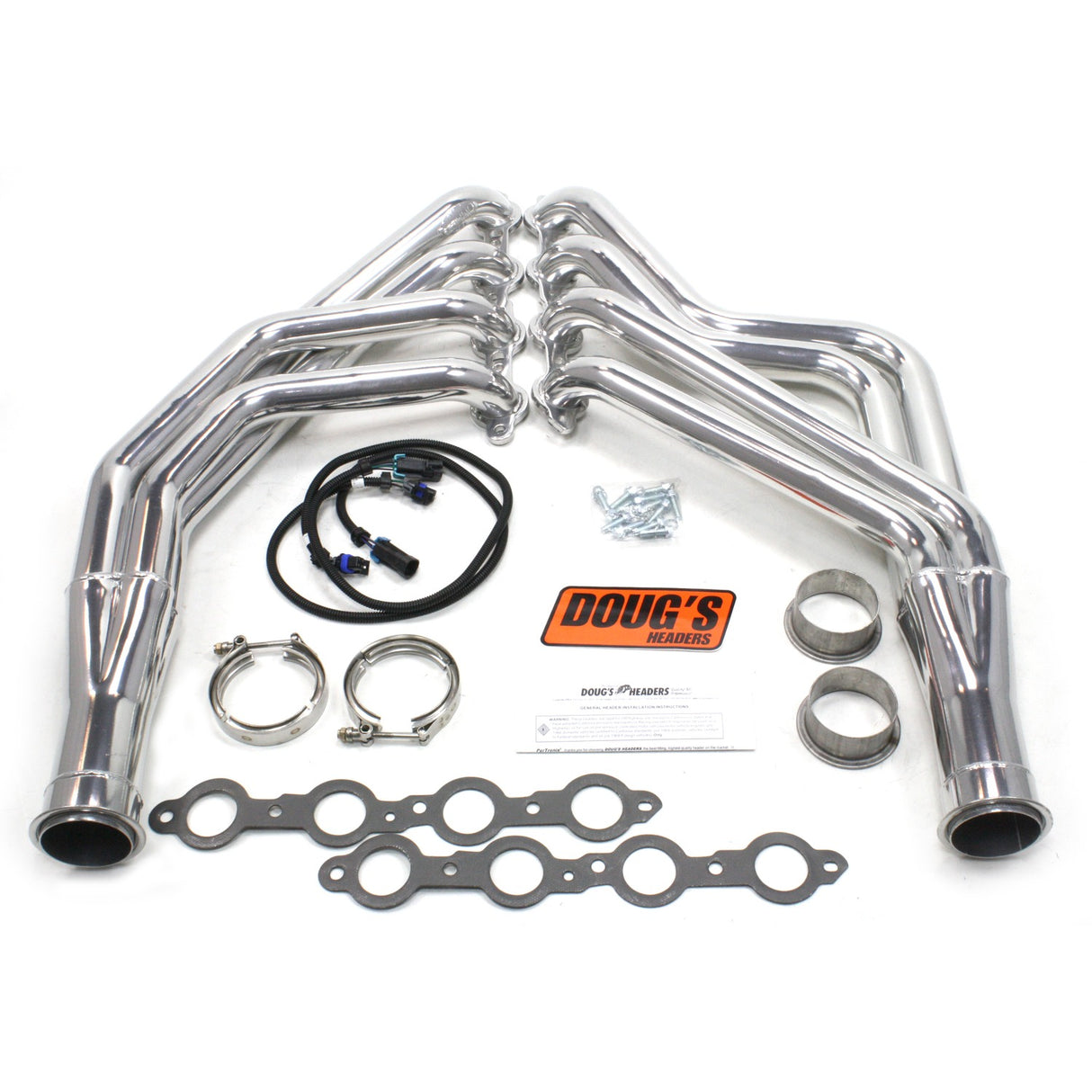 Long Tube Headers for 70-81 GM F Body 4.8-6.2L LS Engine Swap D333