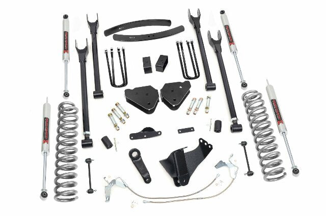 Fits Ford F-250/F-350 SD (08-10) 6" Lift Kit; Diesel; 4 Link; M1; 58440