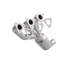 Catalytic Converter with Integrated Exhaust Manifold for HM Grade Federal / EPA Compliant Direct-Fit Manifold Catalytic