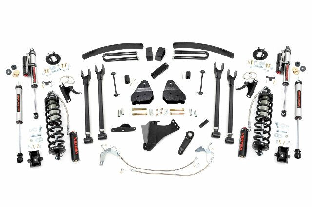 Fits Ford F-250/F-350 SD (08-10) 6" Lift Kit; Gas; 4 Link; C/O Vertex; 58859