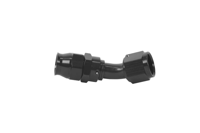Aeromotive PTFE hose end fitting straight black anodized anodized 15357
