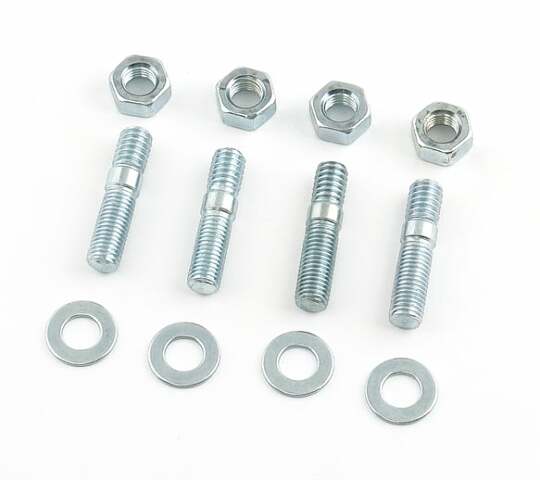 Mr. Gasket carburetor studs 59 zinc aluminum steel 2493